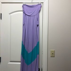 Strapless Maxi Dress